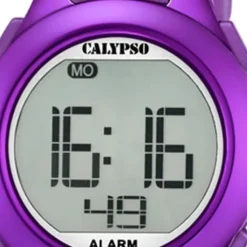 Calypso Damen-Armbanduhr Dame/Boy digital Quarz PU lila UK5677/2