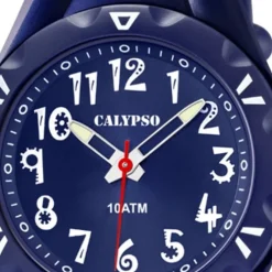 CALYPSO Damen-Armbanduhr Fashion analog Quarz-Uhr PU dunkelblau UK6064/3