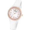 Calypso Damenuhr PUR weiß Calypso Analogico Armbanduhr UK5567/B
