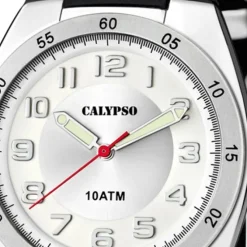 Calypso Herren Armbanduhr Street Style K5753/4 Quarz-Uhr PU schwarz UK5753/4