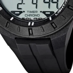 CALYPSO Herren-Armbanduhr Sport Funktinsuhr Quarz-Uhr PU schwarz UK5607/6