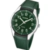 Calypso Herrenuhr Kautschuk dunkelgrün Calypso Analogico Armbanduhr UK5843/3