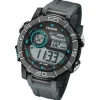 Calypso Herrenuhr Kunststoff grau Calypso Digital Armbanduhr UK5818/1