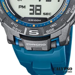 Calypso Herrenuhr Kunststoff blau Calypso Digital Armbanduhr UK5816/1