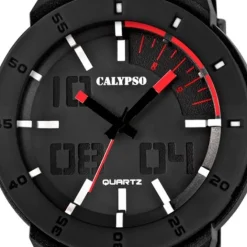 Calypso Herrenuhr PVD schwarz-schwarz Analog Uhren Kollektion UK5629/2