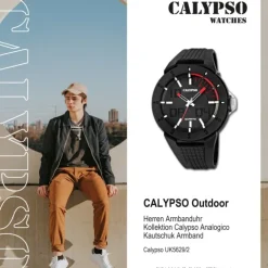 Calypso Herrenuhr PVD schwarz-schwarz Analog Uhren Kollektion UK5629/2