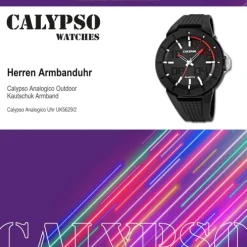Calypso Herrenuhr PVD schwarz-schwarz Analog Uhren Kollektion UK5629/2