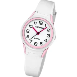 Calypso Jugenduhr Kautschuk weiß Calypso Junior Armbanduhr UK5834/1