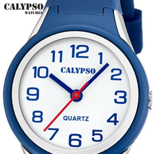 Calypso Jugenduhr Kautschuk blau Calypso Junior Armbanduhr UK5834/3