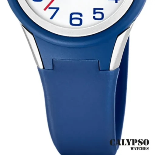 Calypso Jugenduhr Kautschuk blau Calypso Junior Armbanduhr UK5834/3
