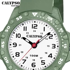 Calypso Jugenduhr Kunststoff grün Calypso Junior Armbanduhr UK5821/2