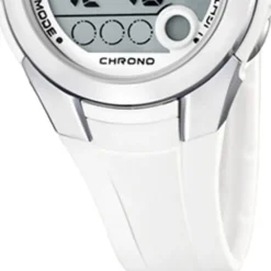 Calypso Jugenduhr Mädchen weiß-silber Digital Calypso Uhren UK5571/1