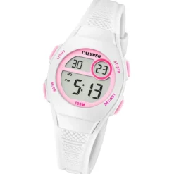 Calypso Jugenduhr Silikon weiß Calypso Junior Armbanduhr UK5831/1
