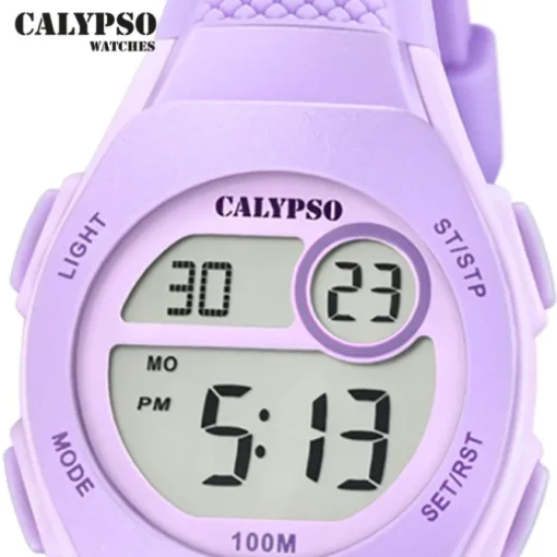 Calypso Jugenduhr Silikon lila Calypso Junior Armbanduhr UK5831/4