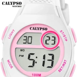 Calypso Jugenduhr Silikon weiß Calypso Junior Armbanduhr UK5831/1