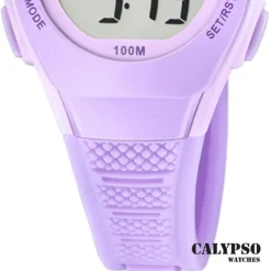 Calypso Jugenduhr Silikon lila Calypso Junior Armbanduhr UK5831/4