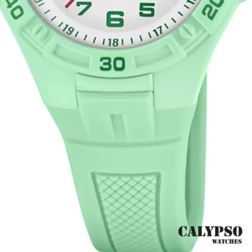 Calypso Jugenduhr Silikon mintgrün Calypso Junior Armbanduhr UK5832/1