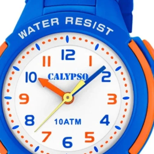 Calypso Kinder Armbanduhr Sweet Time K6069/3 Quarz-Uhr PU blau UK6069/3