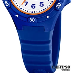Calypso Kinder Jugenduhr Kautschuk blau Calypso Junior Armbanduhr UK5846/3
