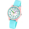 Calypso Kinderuhr Kunststoff Silikon hellblau Calypso Junior Armbanduhr UK5827/3