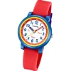 Calypso Kinderuhr Kunststoff Silikon rot Calypso Junior Armbanduhr UK5827/5
