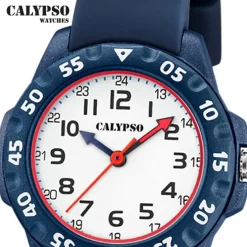 Calypso Kinderuhr Kunststoff dunkelblau Calypso Junior Armbanduhr UK5829/5