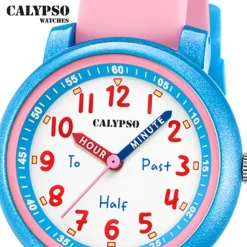 Calypso Kinderuhr Kunststoff Silikon rosa Calypso Junior Armbanduhr UK5827/2
