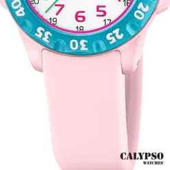 Calypso Kinderuhr Kunststoff rosa Calypso Junior Armbanduhr UK5829/2