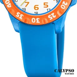 Calypso Kinderuhr Kunststoff blau Calypso Junior Armbanduhr UK5829/4