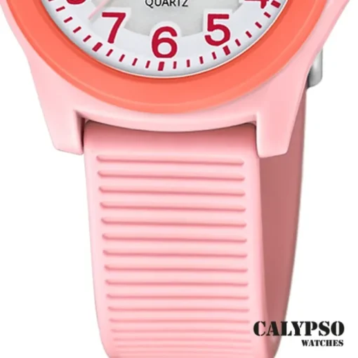 Calypso Kinderuhr Kunststoff rosa Calypso Junior Armbanduhr UK5823/1