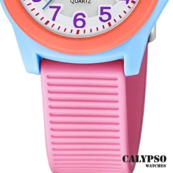 Calypso Kinderuhr Kunststoff rosa Calypso Junior Armbanduhr UK5823/2