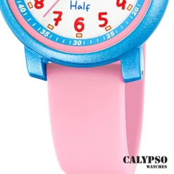 Calypso Kinderuhr Kunststoff Silikon rosa Calypso Junior Armbanduhr UK5827/2