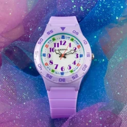 Calypso Kinderuhr Kunststoff PUR lila Calypso Junior Armbanduhr UK5828/3