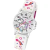 Calypso Kinderuhr PUR mehrfarbig weiß rosa Calypso Junior Armbanduhr UK5776/4