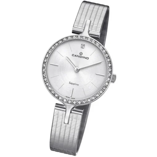 Candino Damen Armbanduhr Lady Elegance C4646/1 Quarz Edelstahl silber UC4646/1