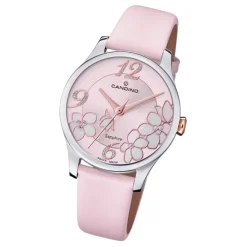 Candino Damen Armbanduhr Elegance C4720/4 Analog Leder rosa UC4720/4