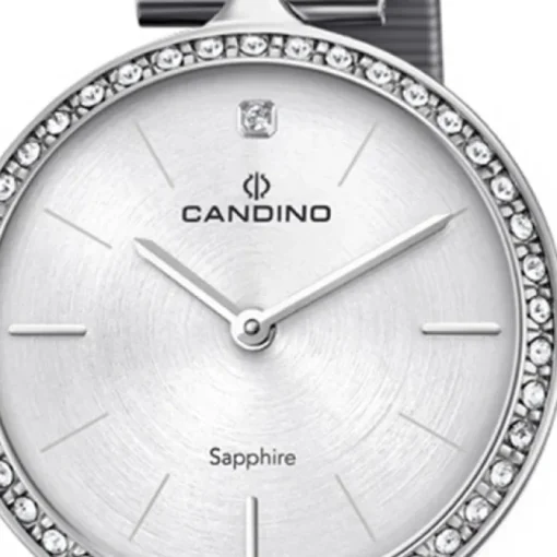 Candino Damen Armbanduhr Lady Elegance C4646/1 Quarz Edelstahl silber UC4646/1