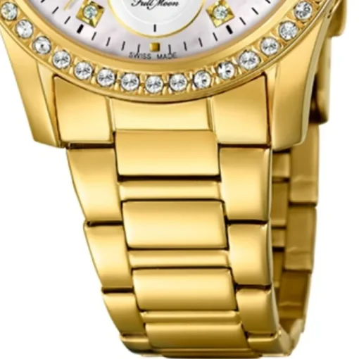 Candino Damen Armbanduhr Lady Elegance C4689/1 Quarz Edelstahl gold UC4689/1