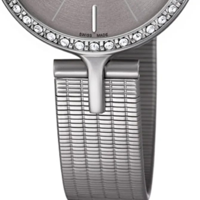 Candino Damen Armbanduhr Lady Elegance C4647/1 Quarz Edelstahl grau UC4647/1