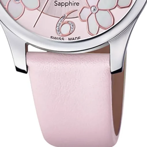 Candino Damen Armbanduhr Elegance C4720/4 Analog Leder rosa UC4720/4