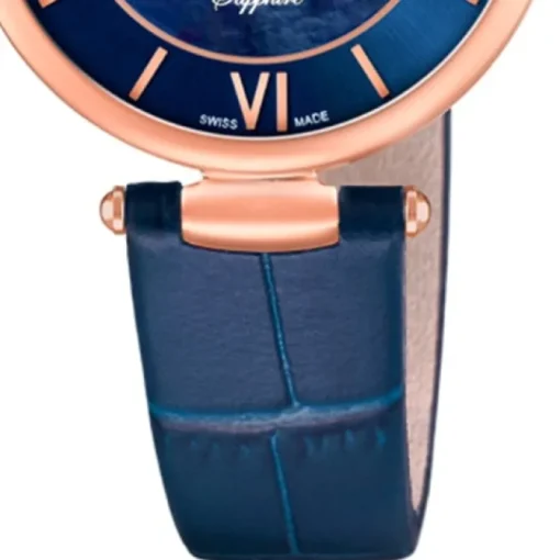 Candino Damen Armband-Uhr Lady Elegance C4671/2 Quarzuhr Leder blau UC4671/2