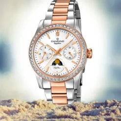 Candino Damen Armbanduhr Lady Elegance C4688/1 Edelstahl silber rose UC4688/1