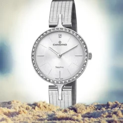 Candino Damen Armbanduhr Lady Elegance C4646/1 Quarz Edelstahl silber UC4646/1