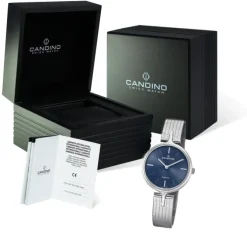 Candino Damen Armbanduhr Lady Elegance C4641/2 Quarz Edelstahl silber UC4641/2