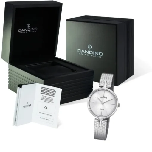 Candino Damen Armbanduhr Lady Elegance C4641/1 Quarz Edelstahl silber UC4641/1