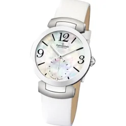 Candino Damen-Armbanduhr D-Light analog Quarz Leder UC4498/1