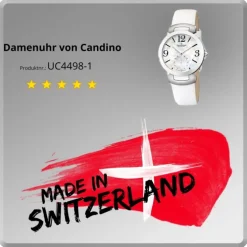 Candino Damen-Armbanduhr D-Light analog Quarz Leder UC4498/1