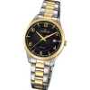 Candino Damen-Armbanduhr Edelstahl silber gold C4632/2 Quarz Klassisch UC4632/2
