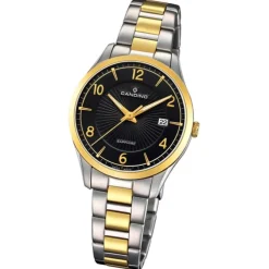 Candino Damen-Armbanduhr Edelstahl silber gold C4632/2 Quarz Klassisch UC4632/2