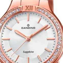 Candino Damen-Armbanduhr Edelstahl kupfer roségold C4630/1 Quarzuhr UC4630/1